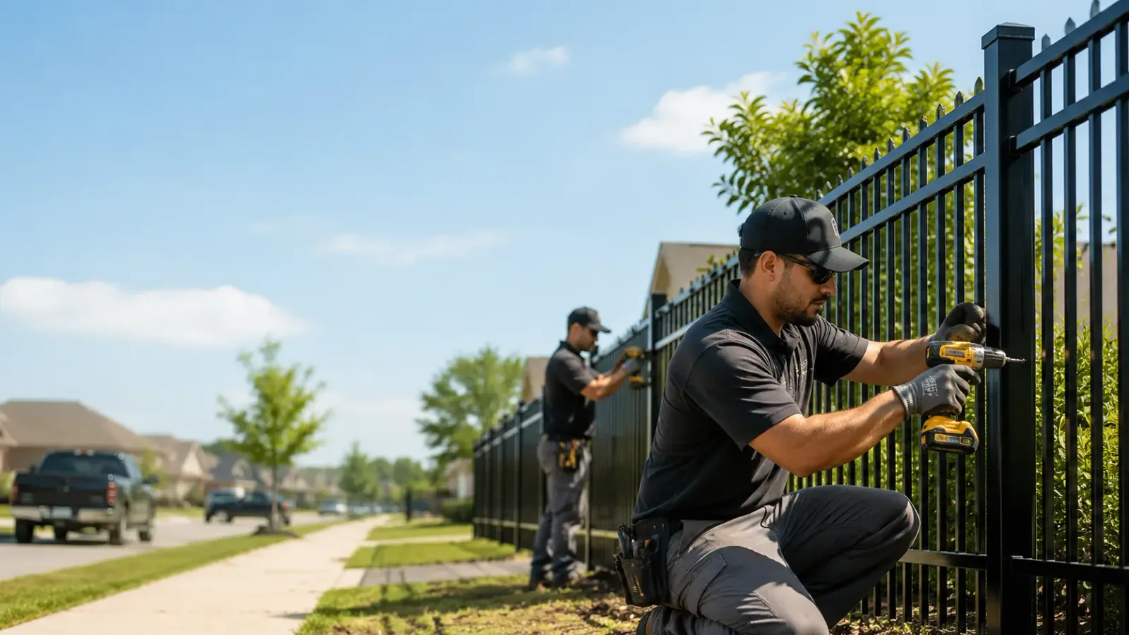 Metal Fence Installation in Saluda, NC